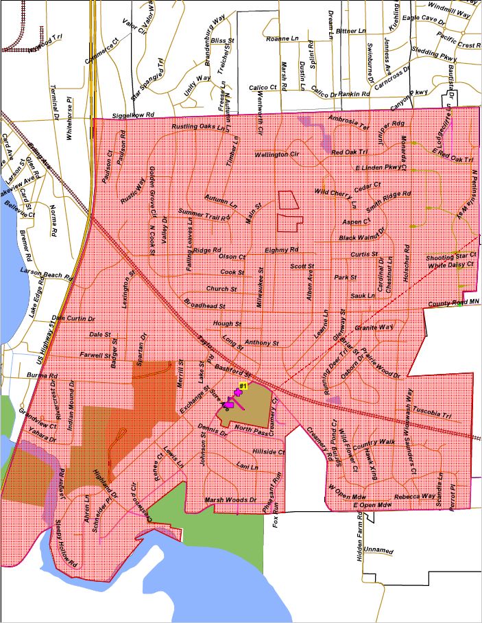 CEPS Walk Zone Map